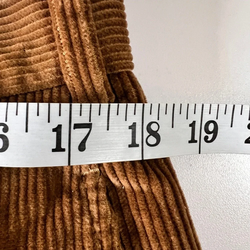 Brooks Brothers Hudson Corduroy Pants Mens 36x32 Brown Wide Wale‎ Cotton Blend